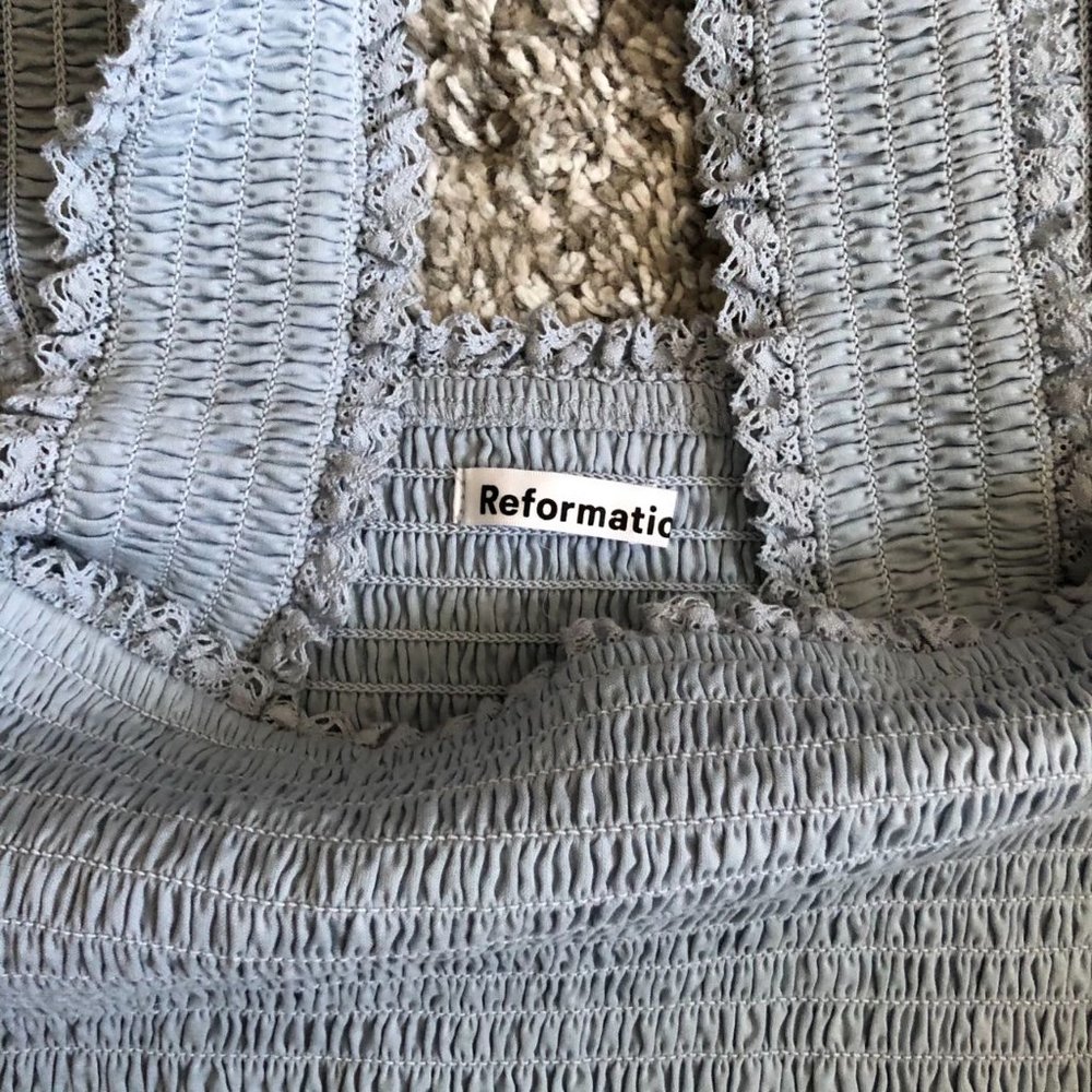 Reformation Oakleigh Top Small Mineral - Picture 6 of 8